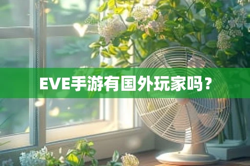 EVE手游有国外玩家吗？