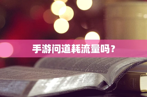 手游问道耗流量吗？
