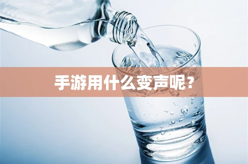 手游用什么变声呢？