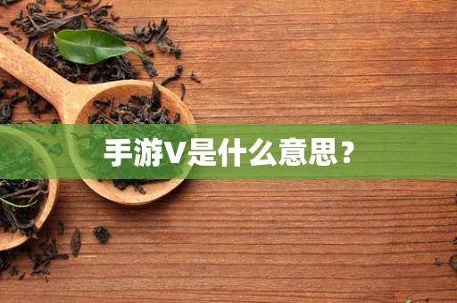 手游V是什么意思？