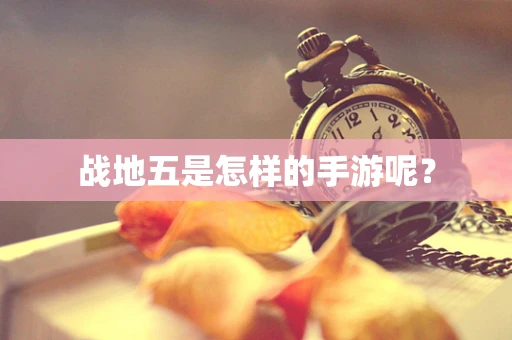 战地五是怎样的手游呢？