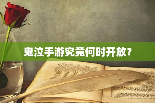 鬼泣手游究竟何时开放？