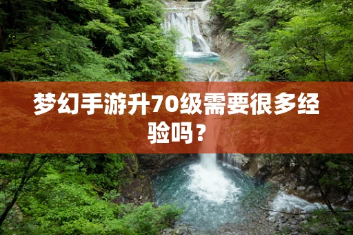 梦幻手游升70级需要很多经验吗？