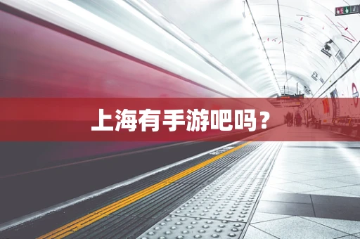 上海有手游吧吗？