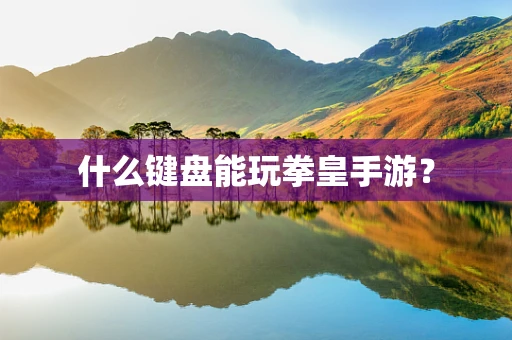 什么键盘能玩拳皇手游？